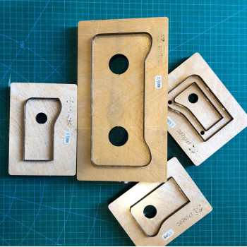 Штанцформы (вырубные штампы) для портмоне Контур