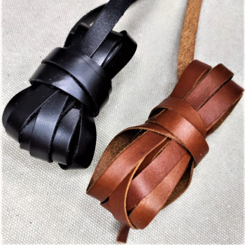 Шнур кожаный плоский 8х1 мм