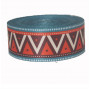 Лента ременная стропа 38 мм орнамент №11 п/э