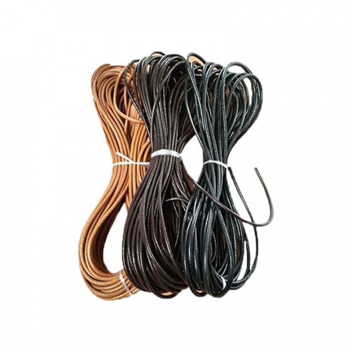 Шнур кожаный круглого сечения 3,5 мм