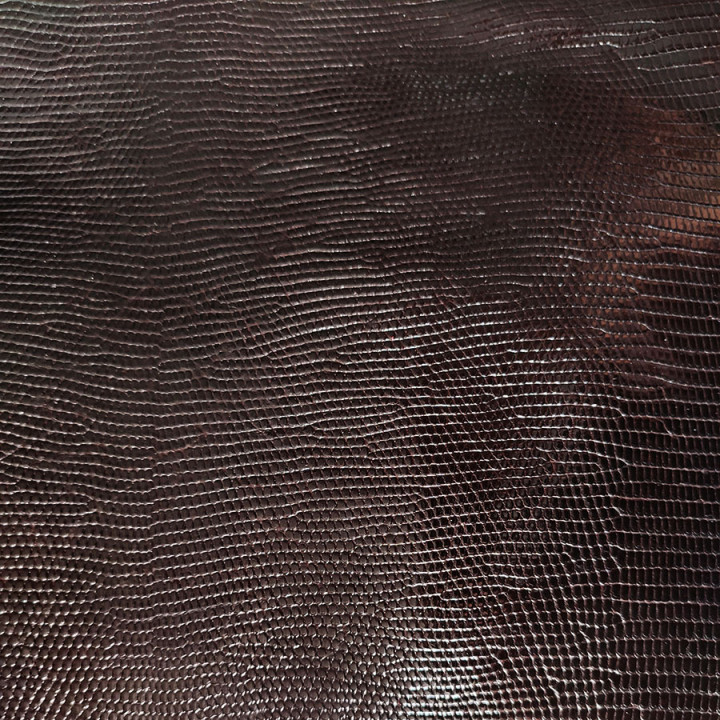 Кожа Варана натуральная 0,7 мм 30см Коричневый Италия