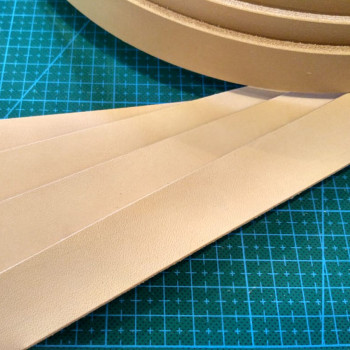 Заготовка для ремня раст. дубл. 35 мм толщ. 4,0 мм Натуральный