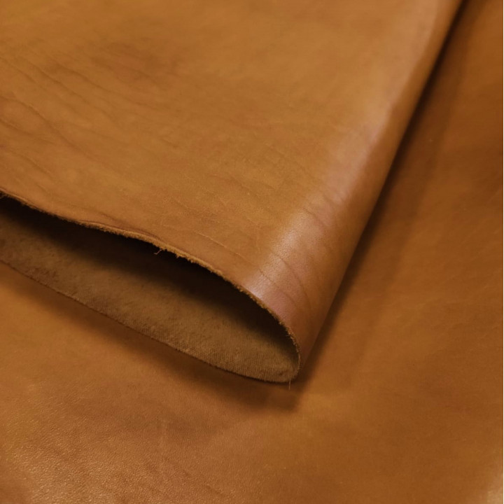 Кожа Юфть 1,4-1,8 мм комб. дубл. Охра Белоруссия