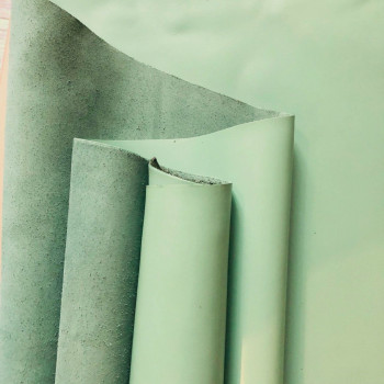 Кожа ШСК 2,1 мм пылевидная с покр. Фисташка