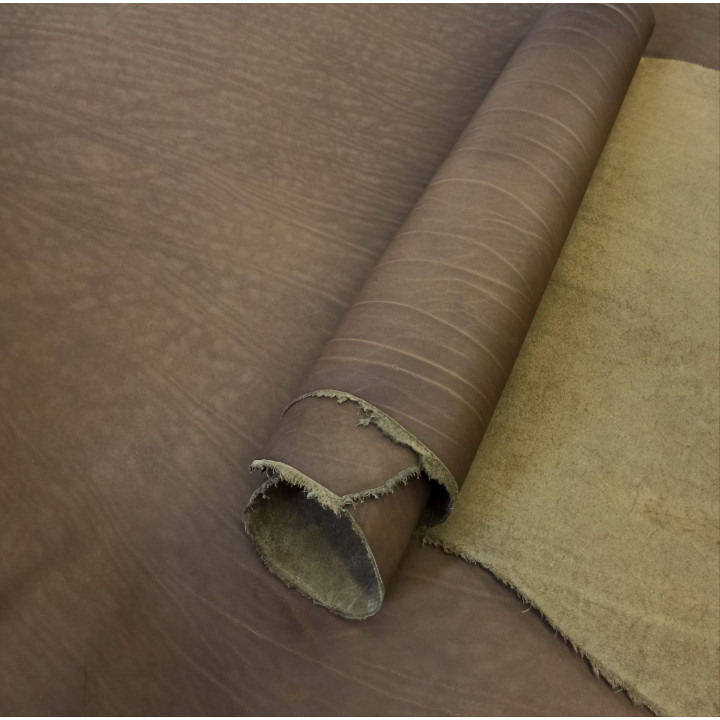 Кожа Вороток краст 1,1-1,3 мм Оливковый