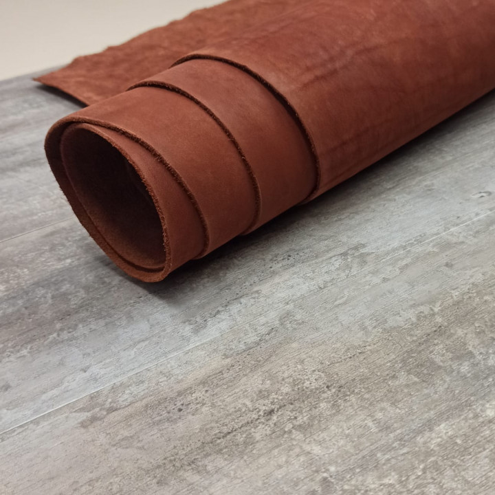 Кожа краст 2,2-2,5 мм Коньяк