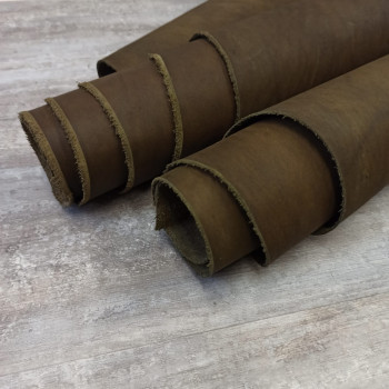 Кожа Пола краст 1,1-1,3 мм Олива