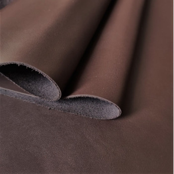 Кожа КРС 1,0 мм с покр. Шоколад Италия