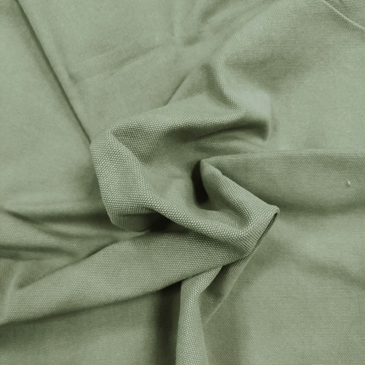 Канвас 545 г Пыльная трава Х/Б Без усадки 0,5м 