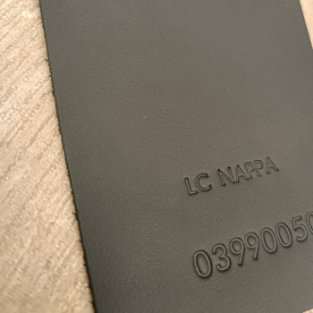 Кожа автомобильная 1,3 Наппа черная Австрия