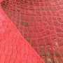 Кожа Кайман 1,0 мм Красный Турция