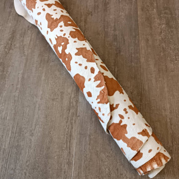 Кожа с ворсом КРС 1,2-1,4 мм Корова светло-коричневая