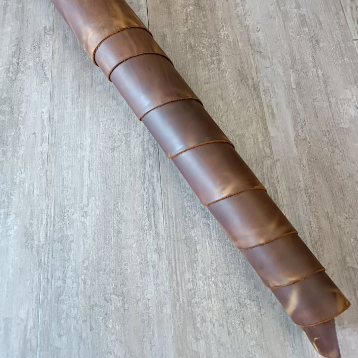 Кожа Крейзи Хорс Dark 1,4-1,6 мм Табак