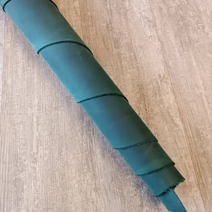 Кожа Крейзи Хорс Dark 1,4-1,6 мм Тёмно Зеленый