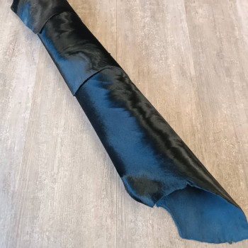 Кожа с ворсом (мех пони) 0,8-1,0 мм Черный Италия