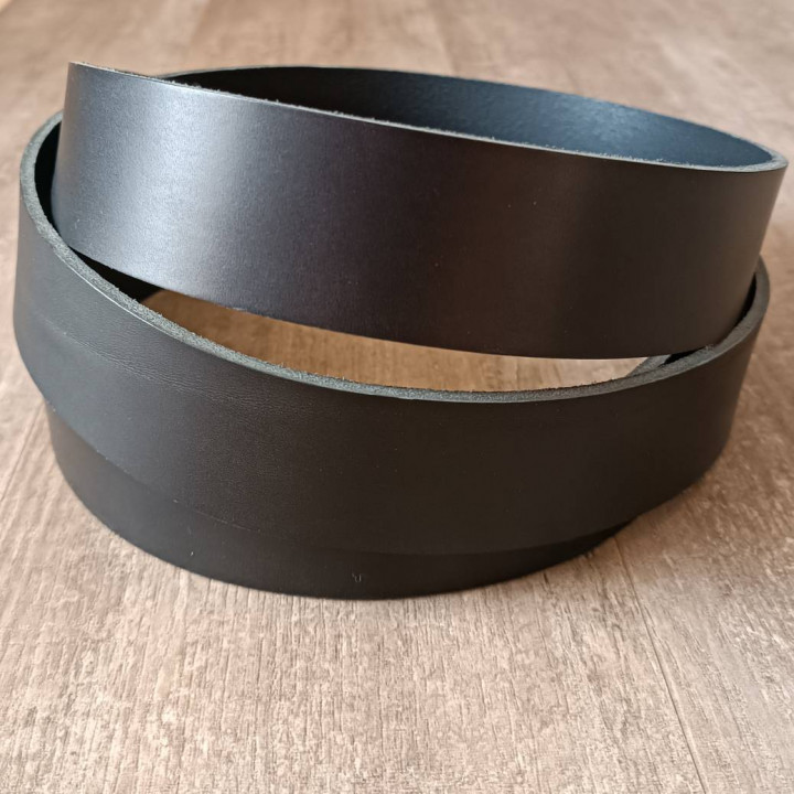 Заготовка для ремня раст. дубл. 39 мм Черный Rocky Италия