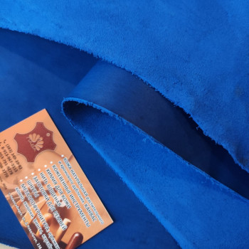 Кожа Вороток краст 1,1-1,3 мм Синий