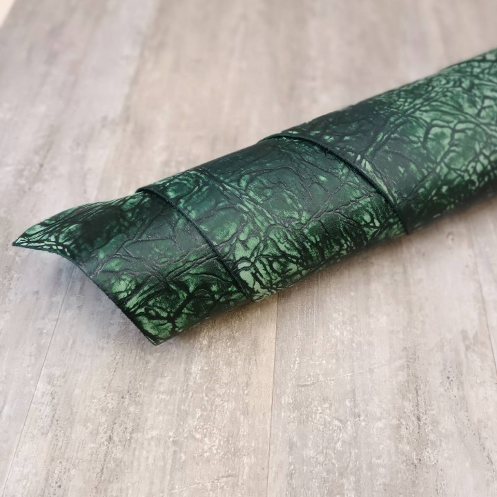 Кожа КРС Тигина 2,0-2,2 мм Изумруд