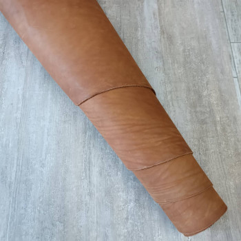 Кожа вороток ШСК краст 2,1-2,5 мм комб. дубл. Табачный Белоруссия