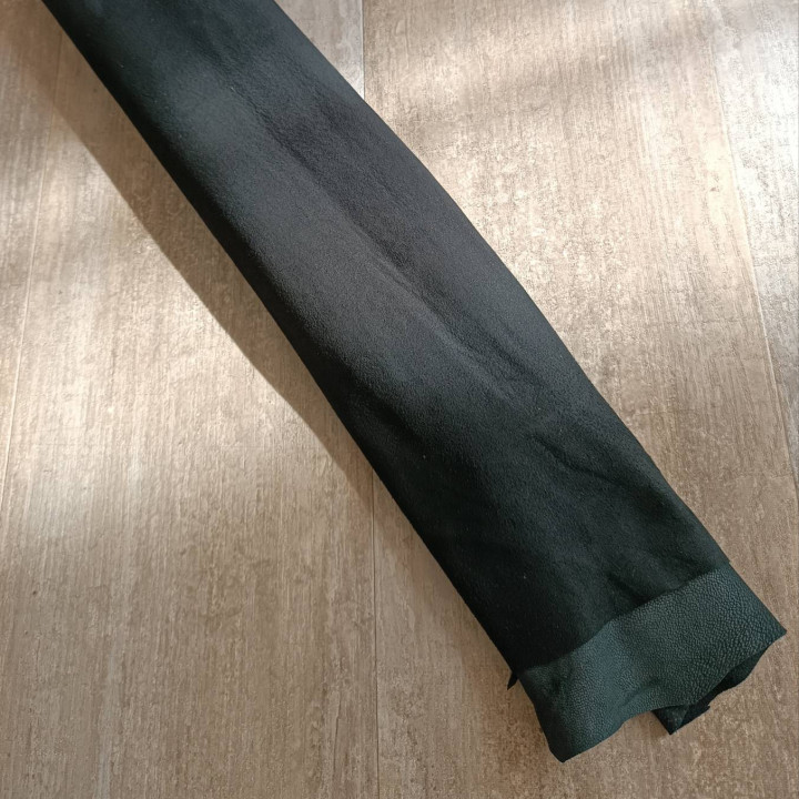 Замша натуральная 0,3-0,5 мм Черный Турция