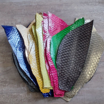 Кожа рыбы 0,7 мм Карп глянец