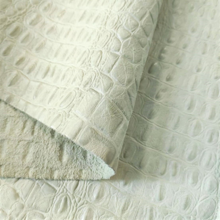 Кожа Кайман 1,0 мм Белый Турция