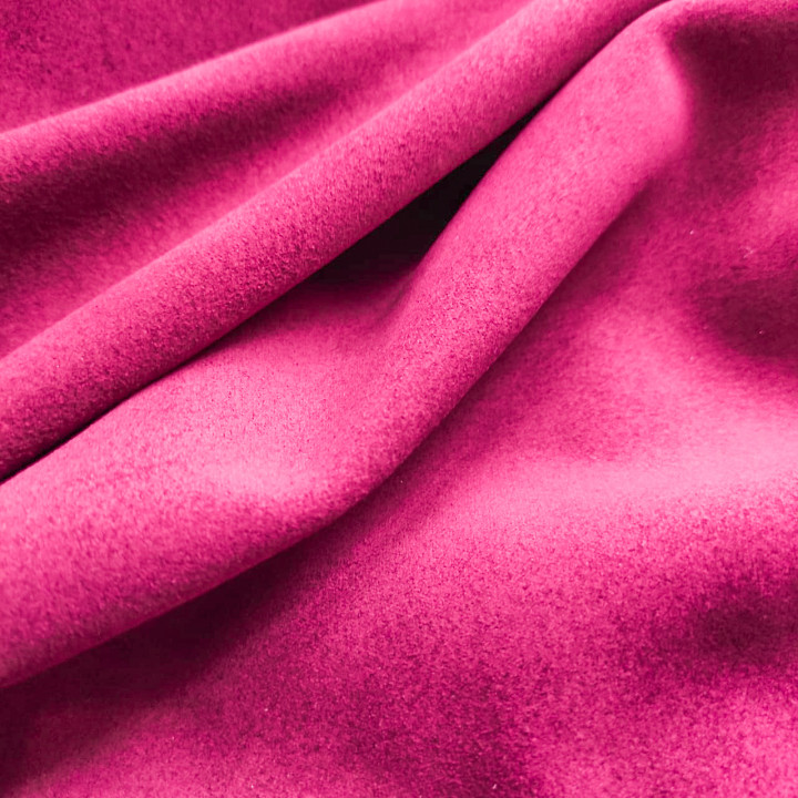 Кожа Велюр 1,3 мм Фуксия