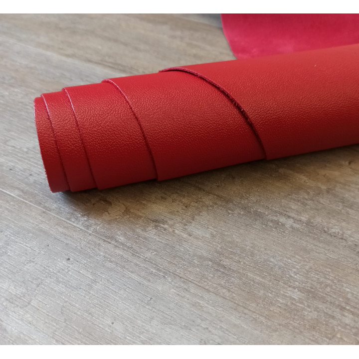 Кожа КРС 1,2-1,4 мм Бергамо Красный