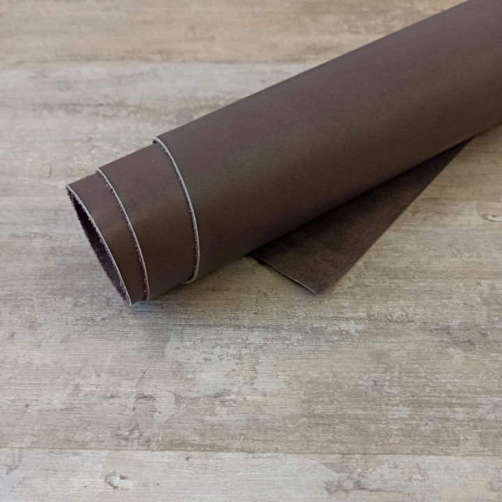 Кожа Краст 1,3-1,6 мм Темно-коричневый