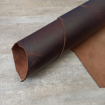 Кожа Крейзи Хорс 1,2 мм Шоколад 