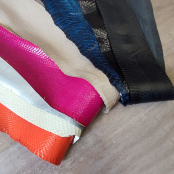 Кожа змей толщ. 0,3 мм Ассорти