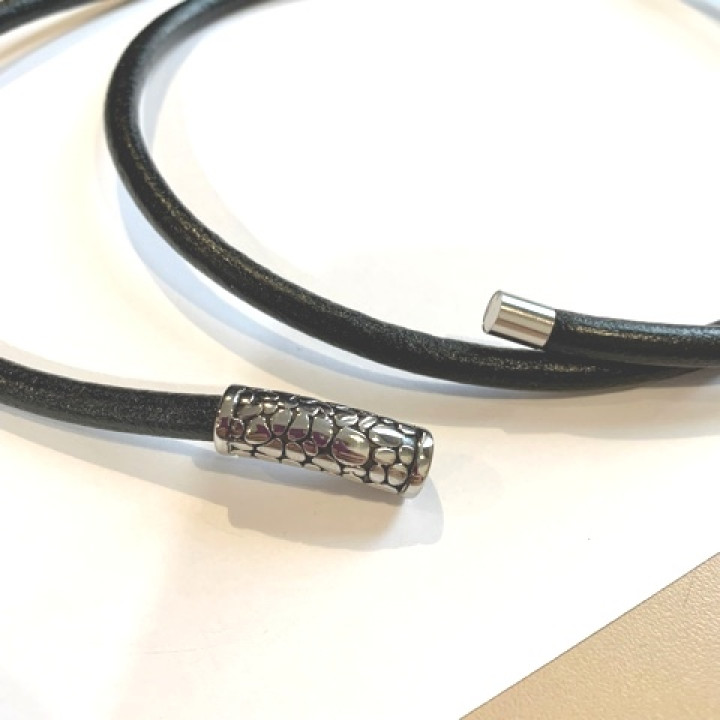 Застежка 6 мм для круглого браслета магнитная