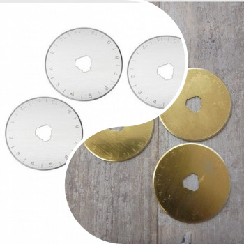 Сменное лезвие 45 мм для раскройного дискового ножа для ткани  