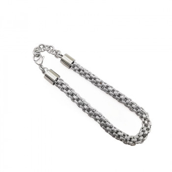 Цепь галантерейная с карабином 24 см Сталь 