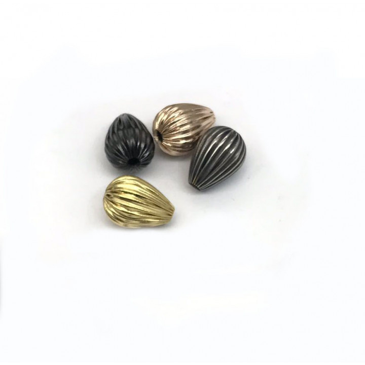 Бусина 2 мм для браслетов Сталь B68