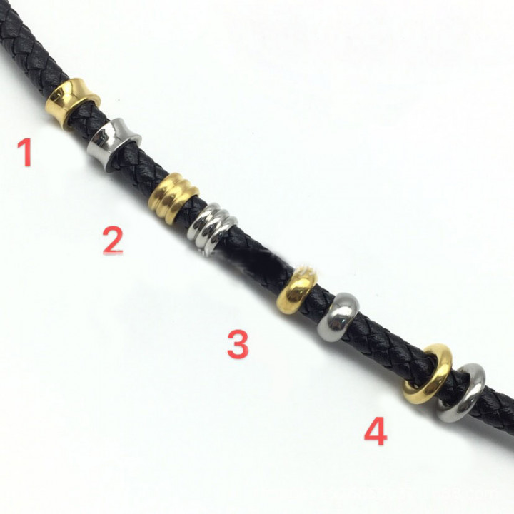 Бусина 6 мм для браслетов Сталь B63