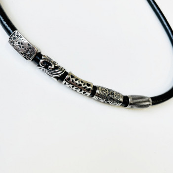 Бусина 8 мм для браслетов Сталь B71