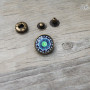 Кнопки пробивные фигурные 18 мм Узоры Круглые