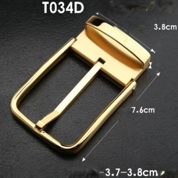 Пряжка 39 мм стальная со шлевкой WT034D