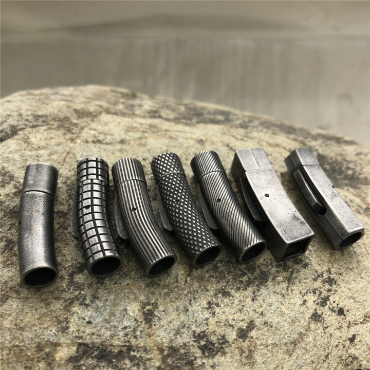 Замок 6 мм для браслетов Защелка Сталь 