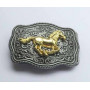 Пряжка для ремня декоративная Золотой Конь