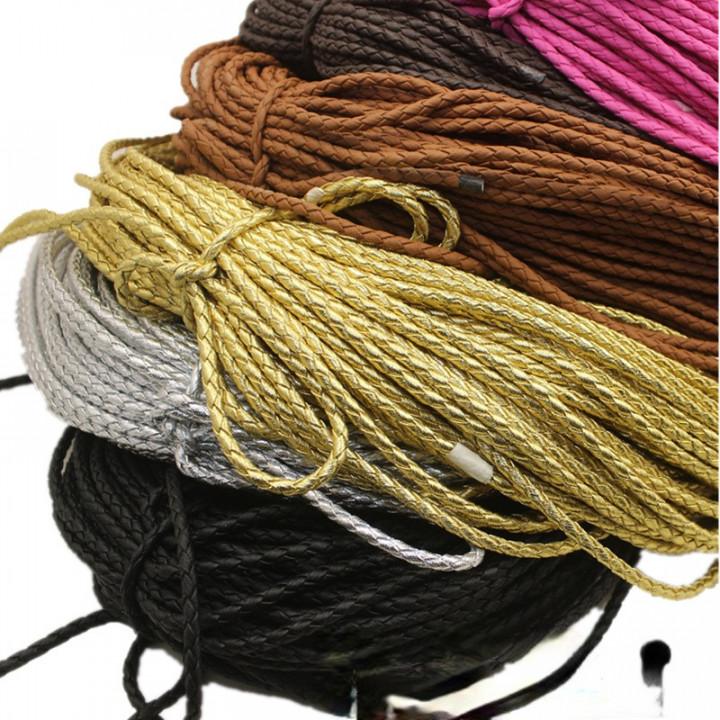 Шнур плетеный круглого сечения 3 мм 