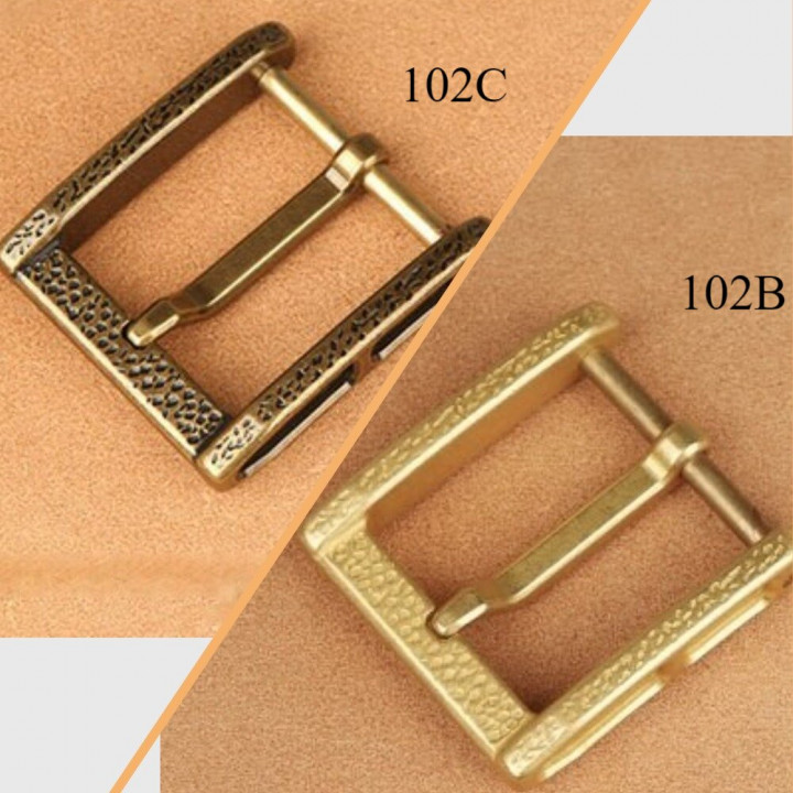 Пряжка 40 мм латунная L-102
