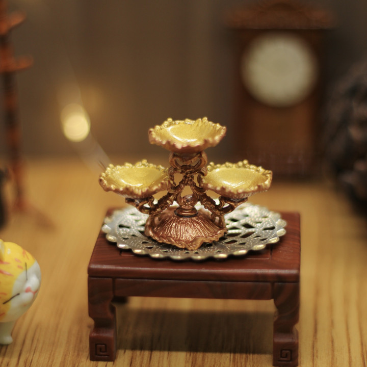 Ваза для сервировки Миниатюра 1:12