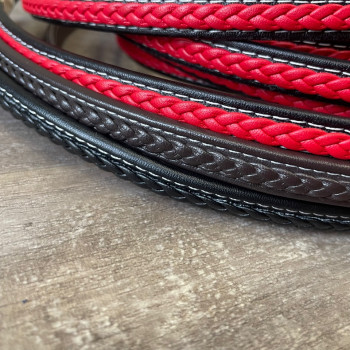 Шнур плоский+"косичка" 12х6 мм 20 см