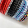 Шнур корд стальной 3 мм плетеный для украшений
