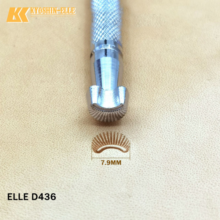 Штамп для тиснения по коже 436 K.ELLE углеродистая сталь