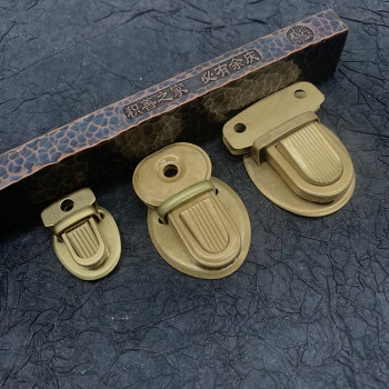 Уценка! Застежка портфельная 15-30 мм Латунь 