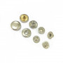 Кнопки пробивные 10 мм №655 латунь 