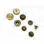 Кнопки пробивные 10 мм №655 латунь 